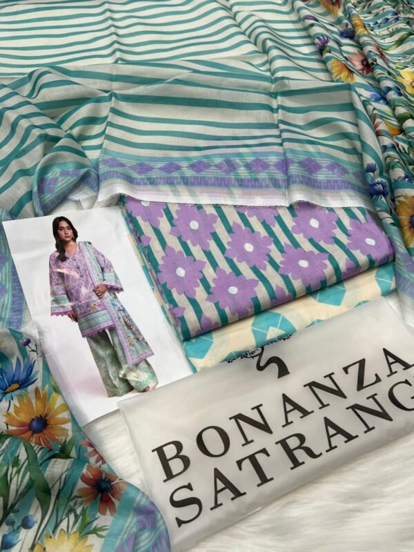 Bonanza satrangi | LAWN 3PC COLLECTION