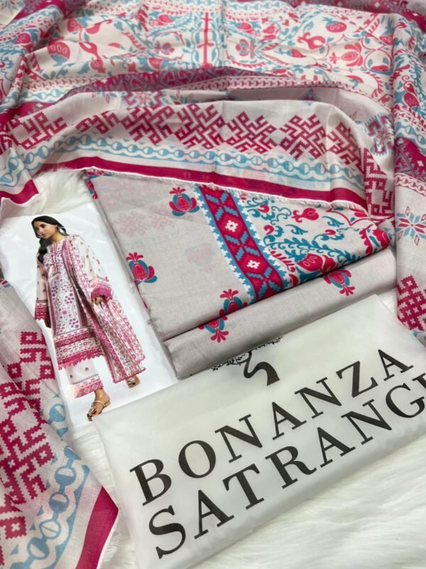 Bonanza satrangi | LAWN 3PC COLLECTION