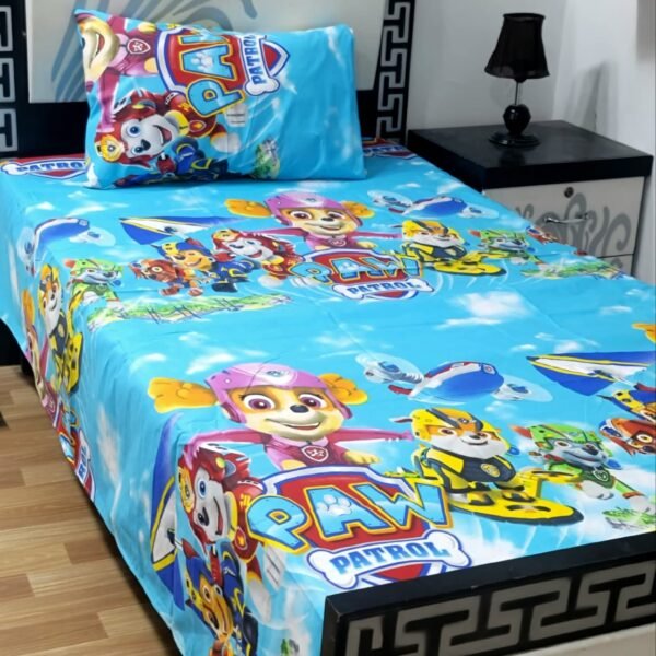 4Pc Export Cotton Single Pair Bedsheets