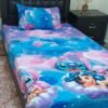 4Pc Export Cotton Single Pair Bedsheets