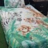 4Pc Export Cotton Single Pair Bedsheets