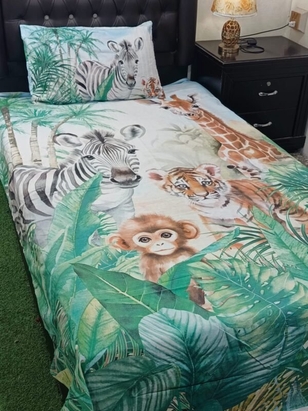 4Pc Export Cotton Single Pair Bedsheets