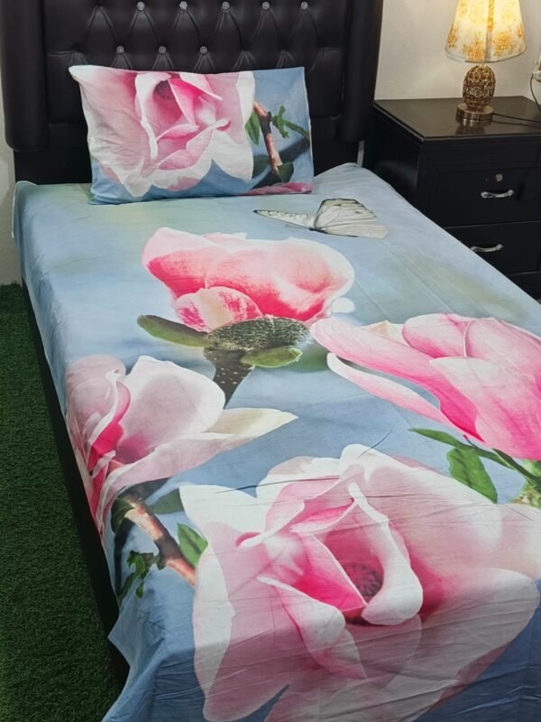 4Pc Export Cotton Single Pair Bedsheets