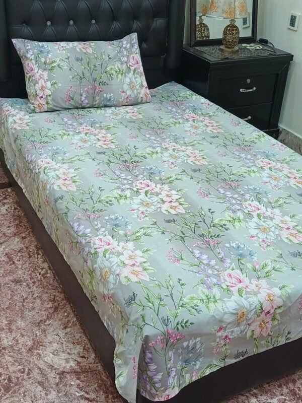 4Pc Export Cotton Single Pair Bedsheets