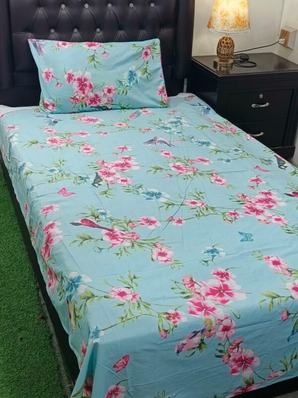 4Pc Export Cotton Single Pair Bedsheets