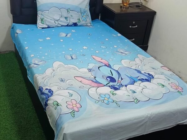 4Pc Export Cotton Single Pair Bedsheets