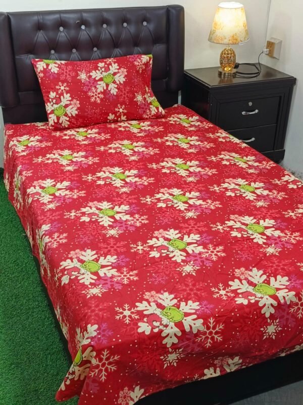 4Pc Export Cotton Single Pair Bedsheets