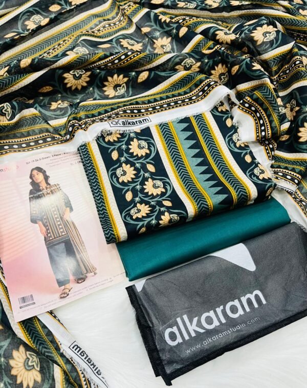 Alkaram LAWN 3PC COLLECTION