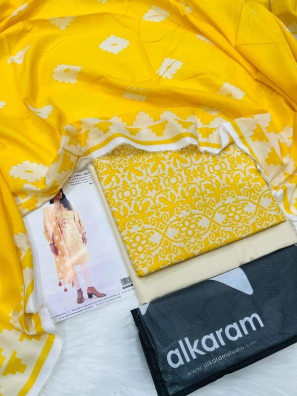 Alkaram LAWN 3PC COLLECTION