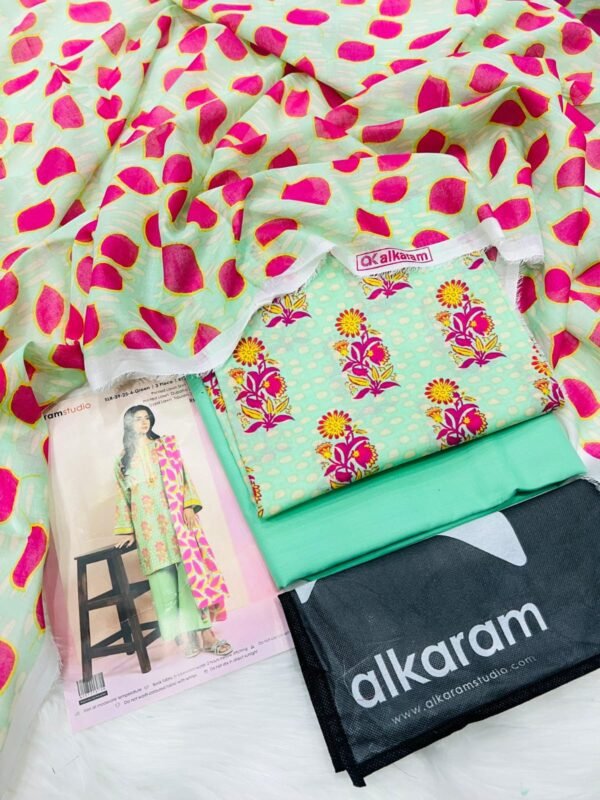 Alkaram LAWN 3PC COLLECTION