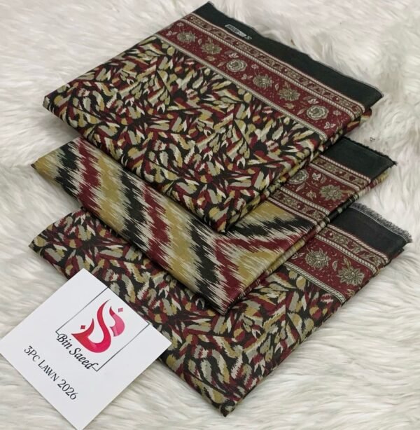 BIN SAEED LAWN 3PC COLLECTION