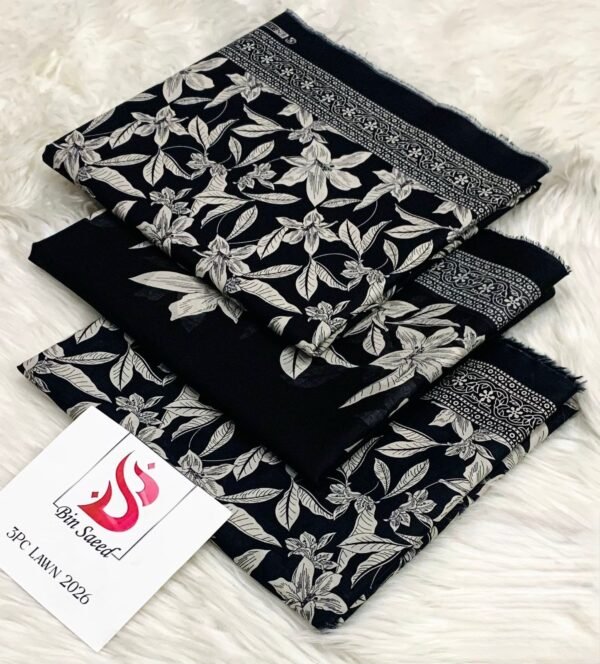 BIN SAEED LAWN 3PC COLLECTION