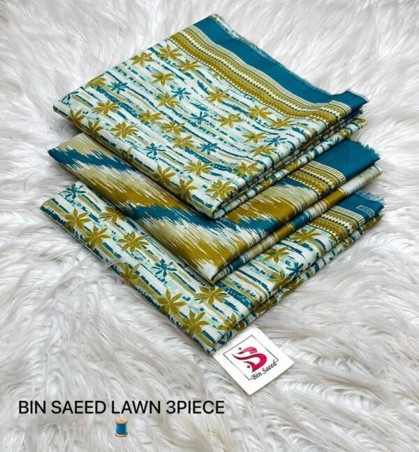 BIN SAEED LAWN 3PC COLLECTION