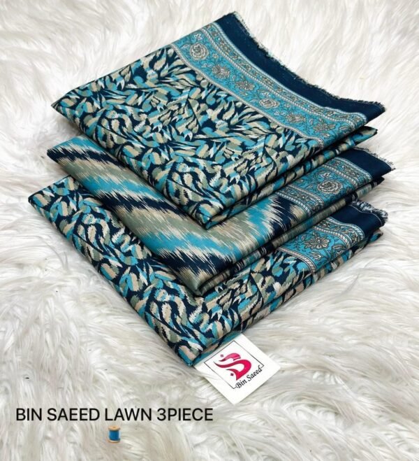 BIN SAEED LAWN 3PC COLLECTION