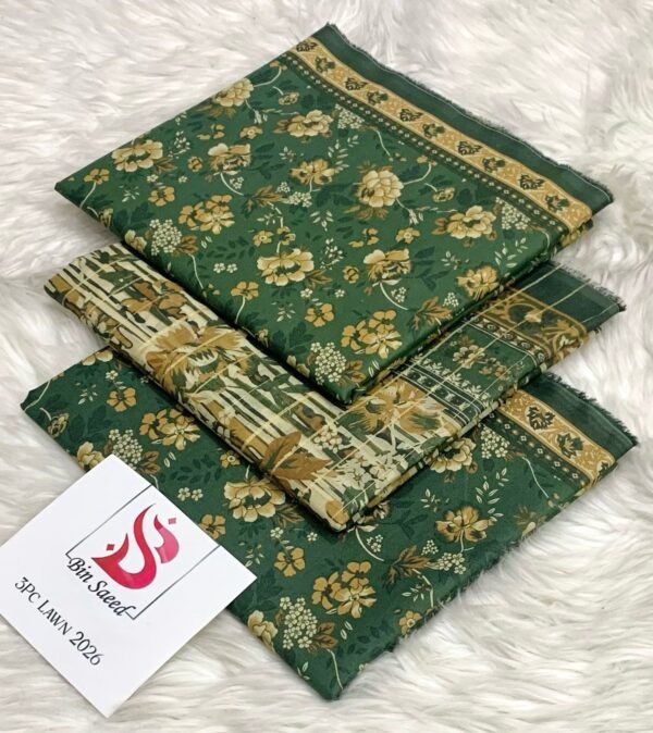 BIN SAEED LAWN 3PC COLLECTION