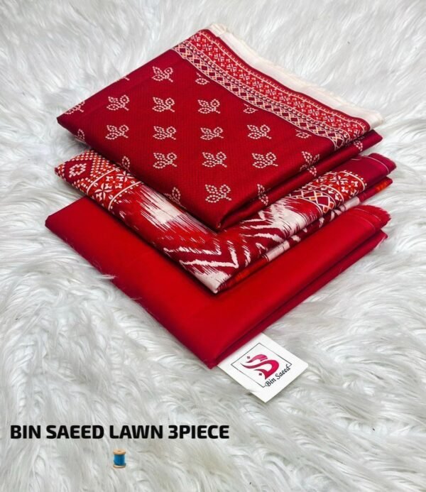 BIN SAEED LAWN 3PC COLLECTION