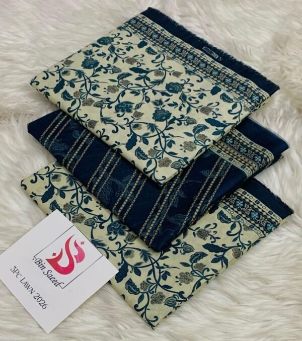 BIN SAEED LAWN 3PC COLLECTION