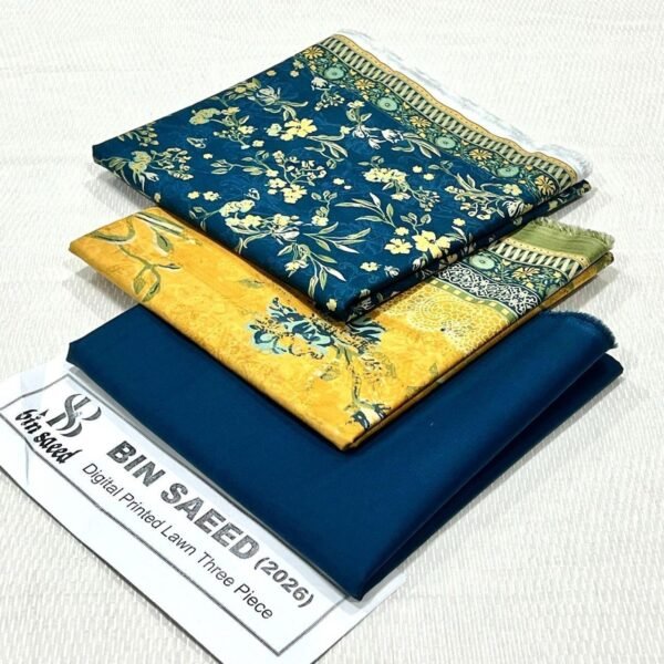 BIN SAEED LAWN 3PC COLLECTION