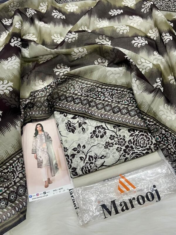 WhatsApp Image 2026-02-17 at 16.15.41 (1) Marooj 3PC Lawn Suit – Original Outlet Stock Summer Collection 2026 (Unstitched)