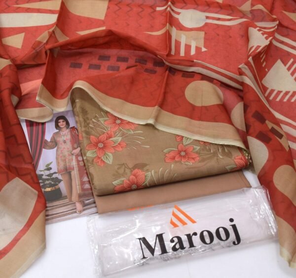 WhatsApp Image 2026-02-17 at 16.15.42 (1) Marooj 3PC Lawn Suit – Original Outlet Stock Summer Collection 2026 (Unstitched)