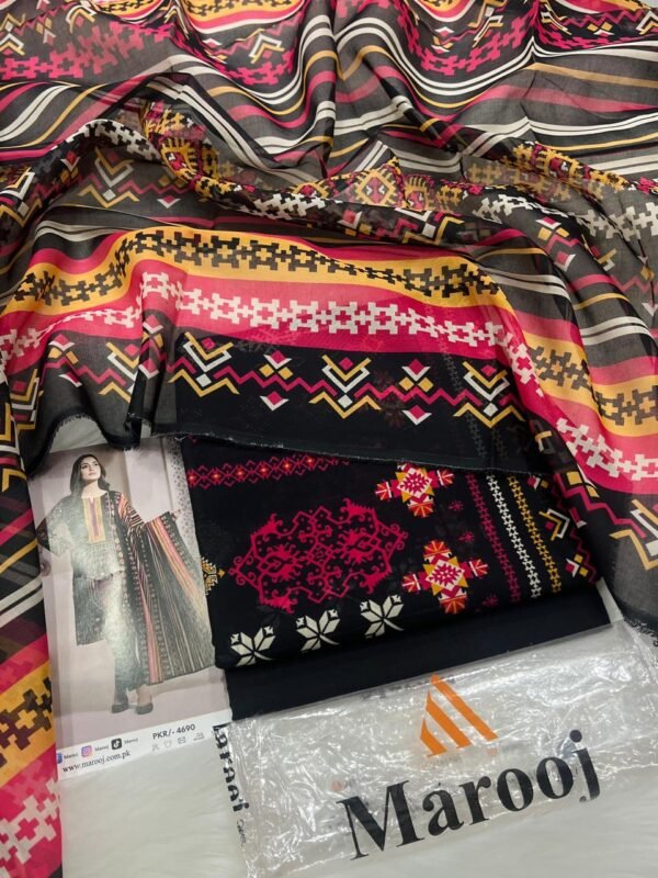 WhatsApp Image 2026-02-17 at 16.15.42 Marooj 3PC Lawn Suit – Original Outlet Stock Summer Collection 2026 (Unstitched)