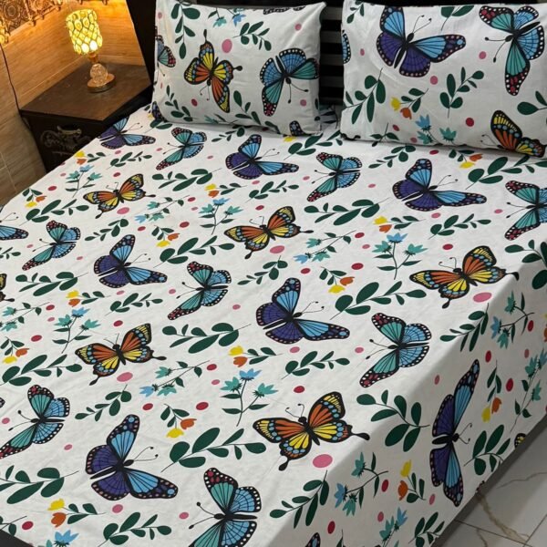 WhatsApp Image 2026-02-17 at 16.24.27 (1) Premium Export Quality Pure Cotton King Size Bedsheet Set – 3PC Soft & Washable Double Bedsheet