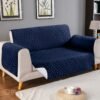 Ultrasonic Microfiber Sofa Cover Set – 3 Layer Quilted Stretchable Furniture Protector (5, 6 & 7 Seater)