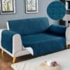 Ultrasonic Microfiber Sofa Cover Set – 3 Layer Quilted Stretchable Furniture Protector (5, 6 & 7 Seater)