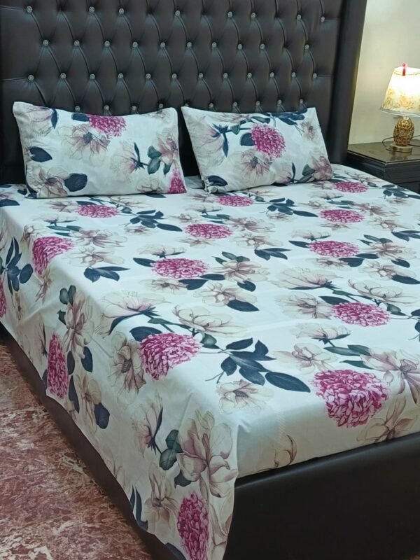 Export Quality Pure Cotton Double Bedsheets