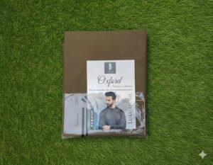 oxfor JB Tukdi Luxury Wash & Wear Men Suit – 4 Meter Premium Unstitched Fabric