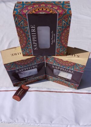 sap Sapphire Soft Finish Lawn Men Suit – 4.5 Meter Premium Unstitched Summer Fabric